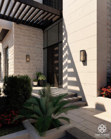 Al Nisf Villa Entrance 2